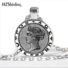 2017 Vintage Ireland Stamp Pendant Cross Necklace Women Jewelry Ireland Memento Birthday Christmas Gift Glass Dome Necklace HZ1
