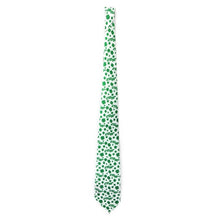 Men Tie Polyester Floral Skinny Necktie Slim Casual For Ireland Festival Theme